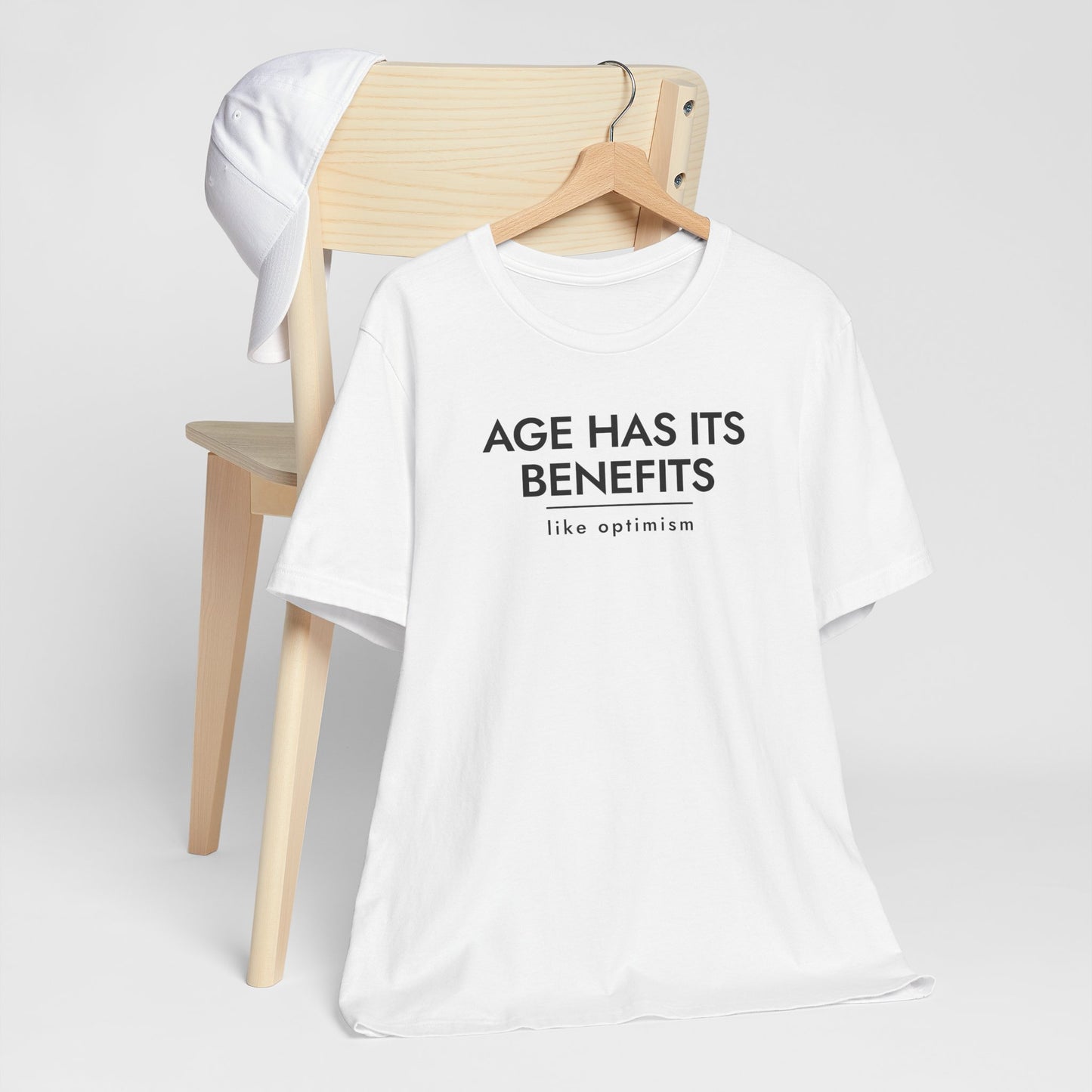 Age has its benefits - Like optimism