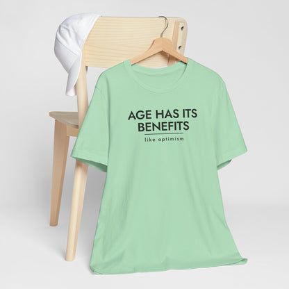 Age has its benefits - Like optimism