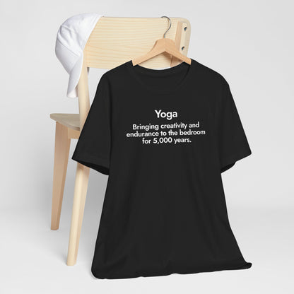 YOGA: Bringing creativity and endurance to the bedroom for 5,000 years.