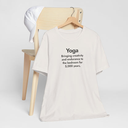 YOGA: Bringing creativity and endurance to the bedroom for 5,000 years.