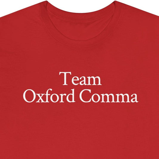 Team Oxford Comma