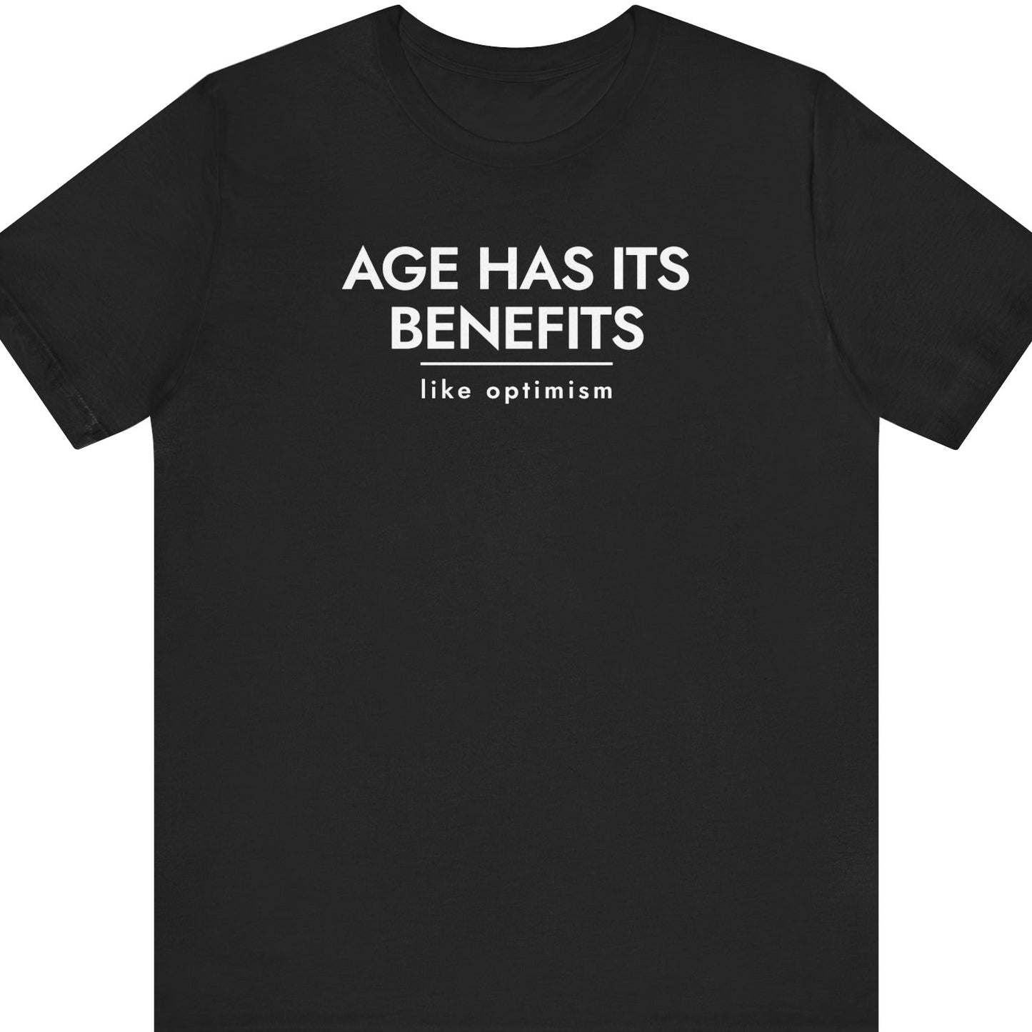 Age has its benefits - Like optimism