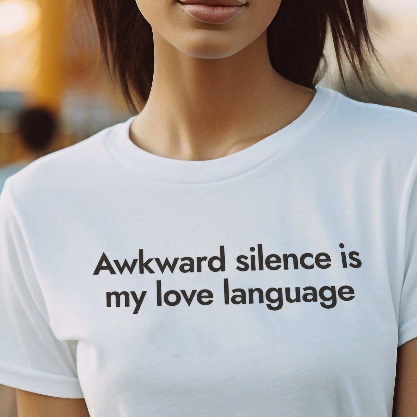 Awkward silence is my love language