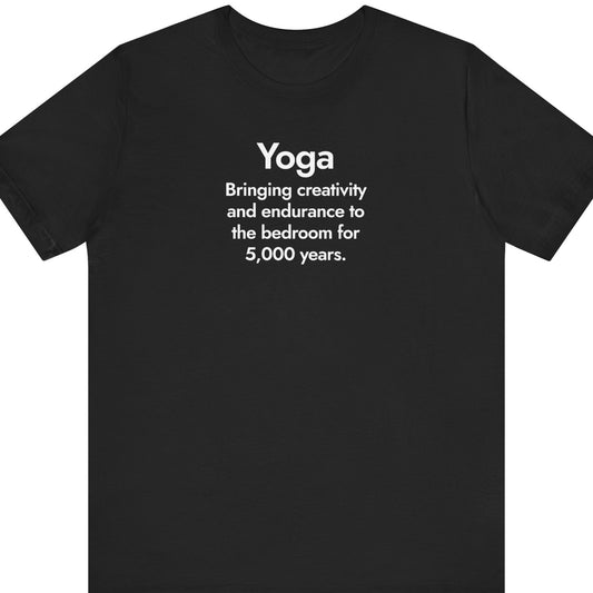 YOGA: Bringing creativity and endurance to the bedroom for 5,000 years.